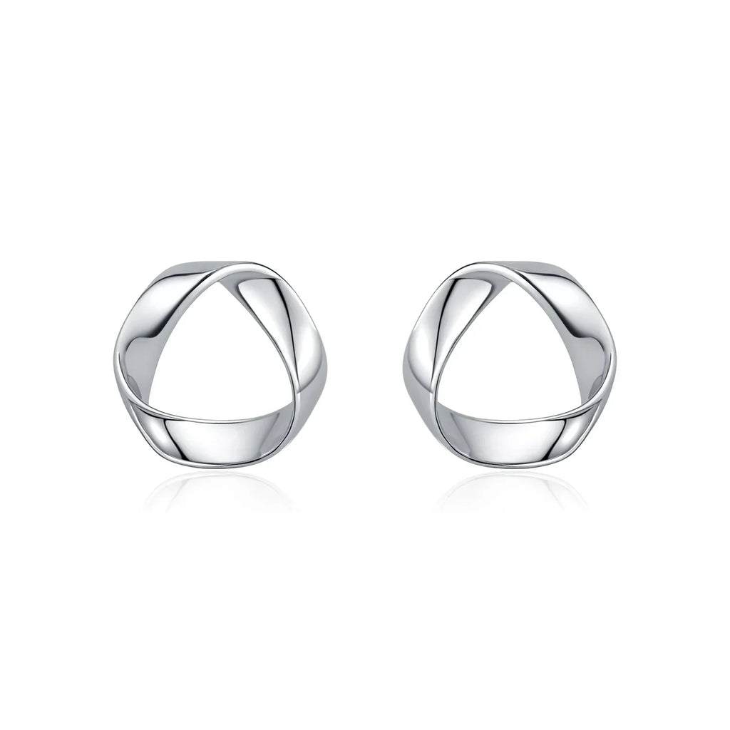 Wavy Stud Earrings - Secret Babylon