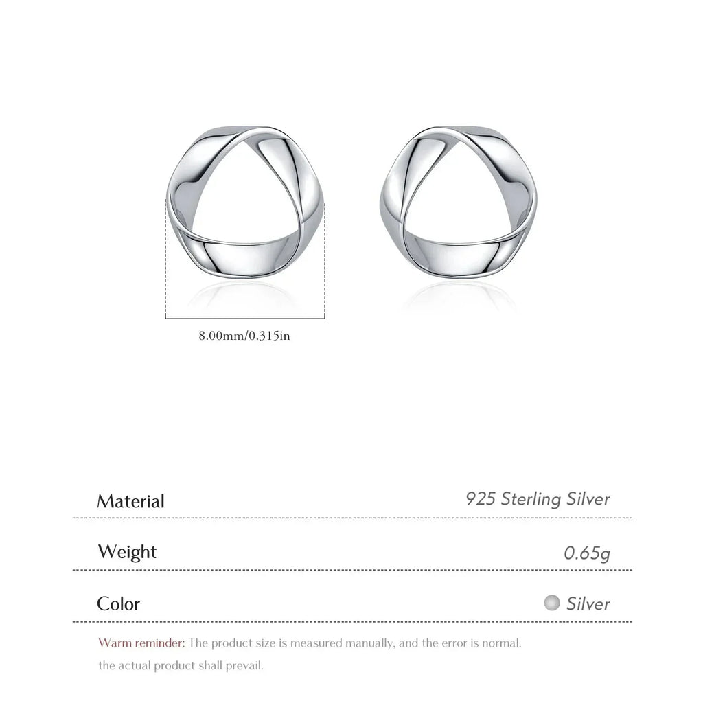 Wavy Stud Earrings - Secret Babylon