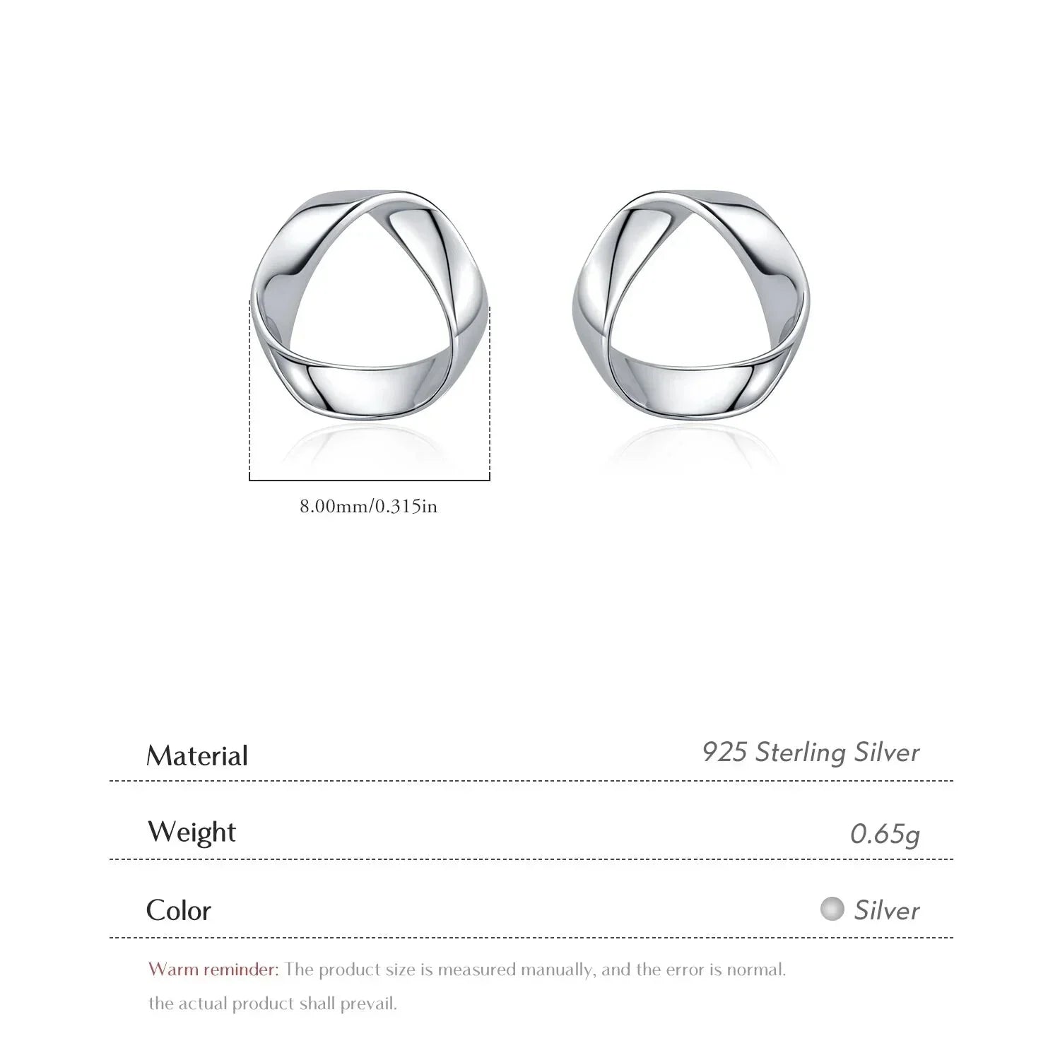 Wavy Stud Earrings - Secret Babylon